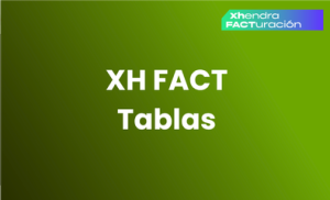 XHENDRA FACTURACION – TABLAS