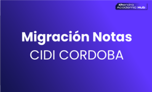 Migración Notas – CIDI CORDOBA